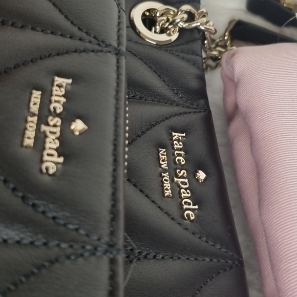 kate spade 2PCS SET QUITLED LEATHER BAG WALLET - Picture 10 of 13